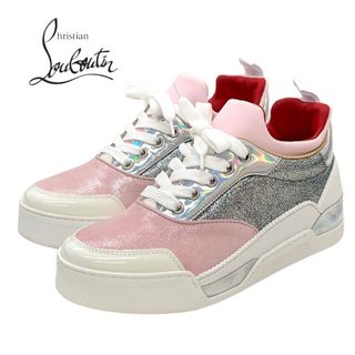 ルブタン(Christian Louboutin) スニーカー(レディース)（ピンク/桃色