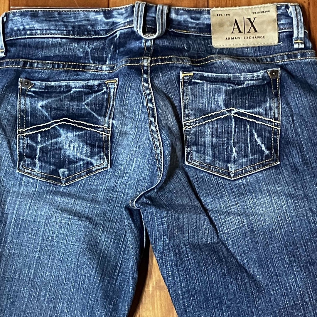 ARMANI EXCHANGE(アルマーニエクスチェンジ)の【冬物セット割】アルマーニエクスチェンジ　ARMANIデニムパンツ　ジーンズ　S メンズのパンツ(デニム/ジーンズ)の商品写真