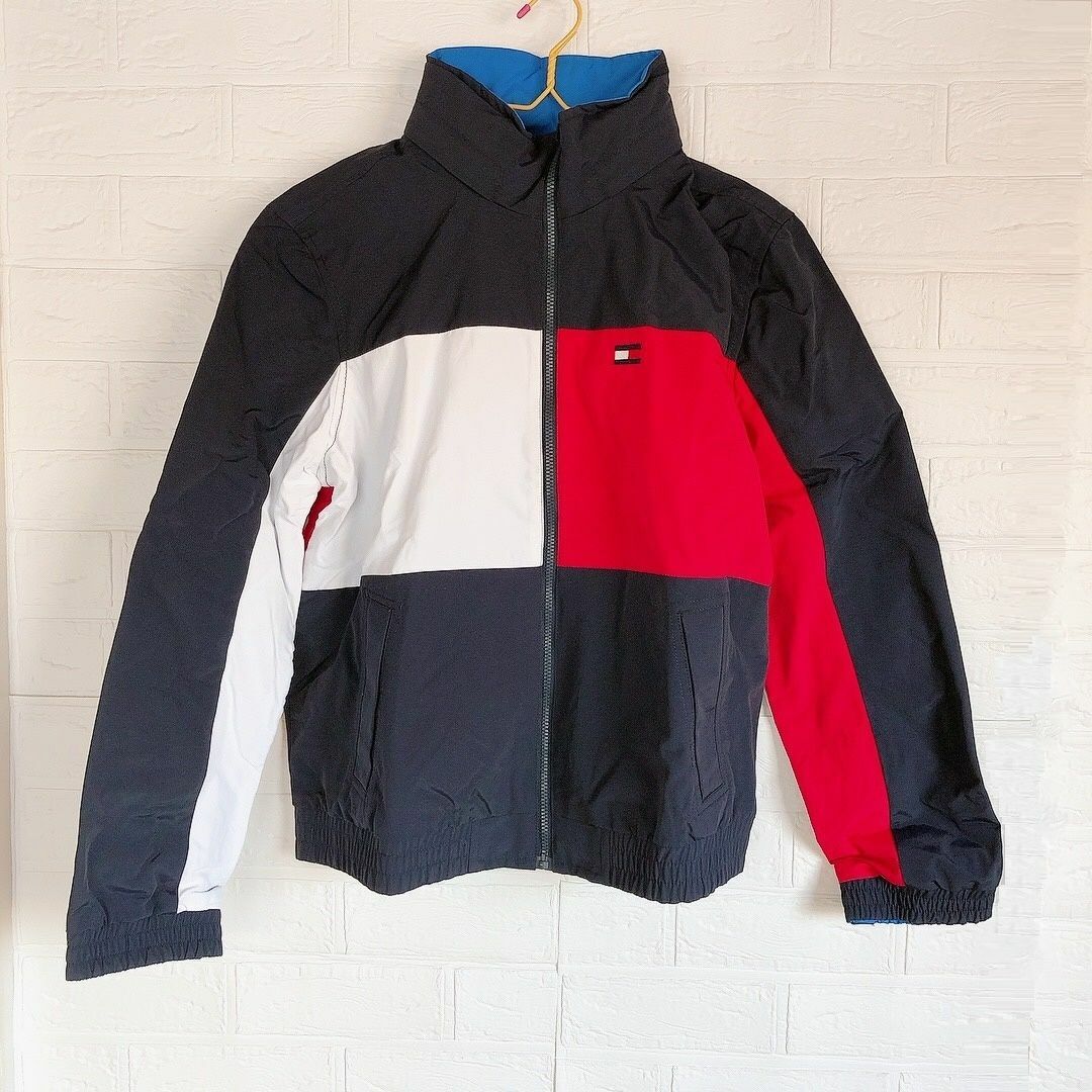 TOMMY HILFIGER - US限定 トミーヒルフィガー リバーシブル ナイロン