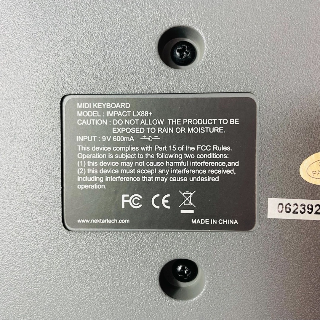 Nektar Technology IMPACT LX88+ キーボード 美品