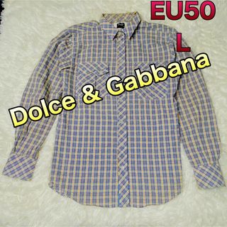 ドルチェアンドガッバーナ(DOLCE&GABBANA)のドルチェ&ガッバーナ 長袖シャツ Lサイズ(シャツ)