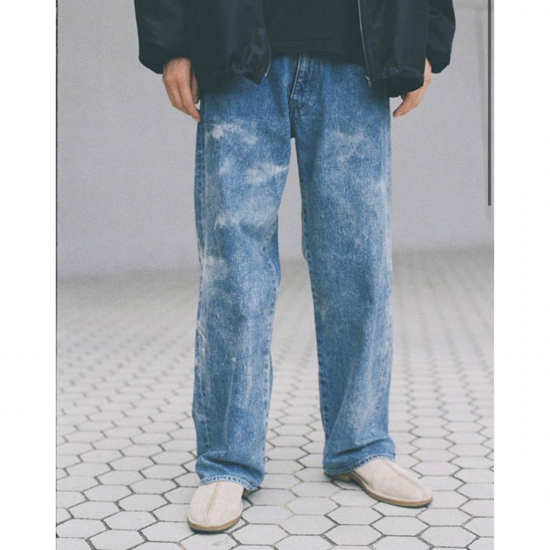 LIDNM(リドム)のLIDNM SUNBURN FADED DENIM メンズのパンツ(デニム/ジーンズ)の商品写真