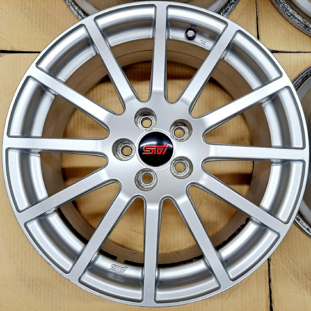 スバル STI 純正 17インチ ホイール フォレスター レガシィ 7.5J