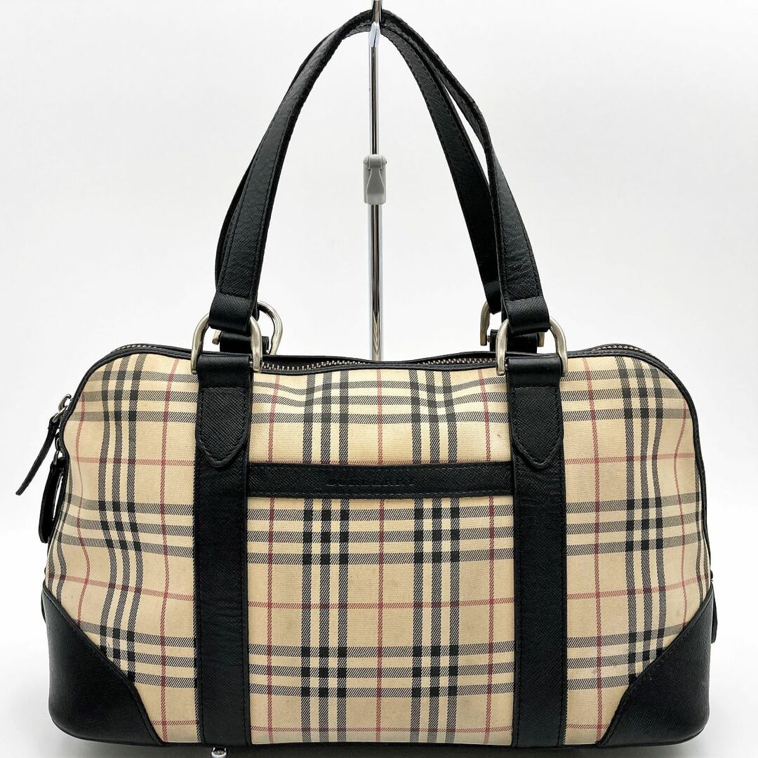 BURBERRY - 中美品 BURBERRY バーバリー ボストンバッグ ミニボストン ...