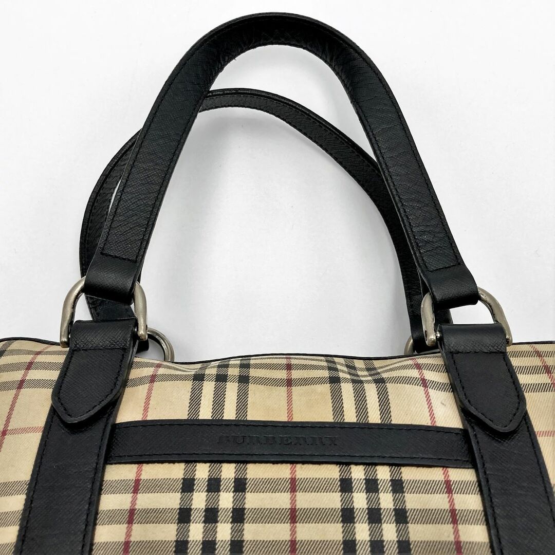 BURBERRY - 中美品 BURBERRY バーバリー ボストンバッグ ミニボストン BURBERRY - 中美品 BURBERRY バーバリー ボストンバッグ ミニボストン