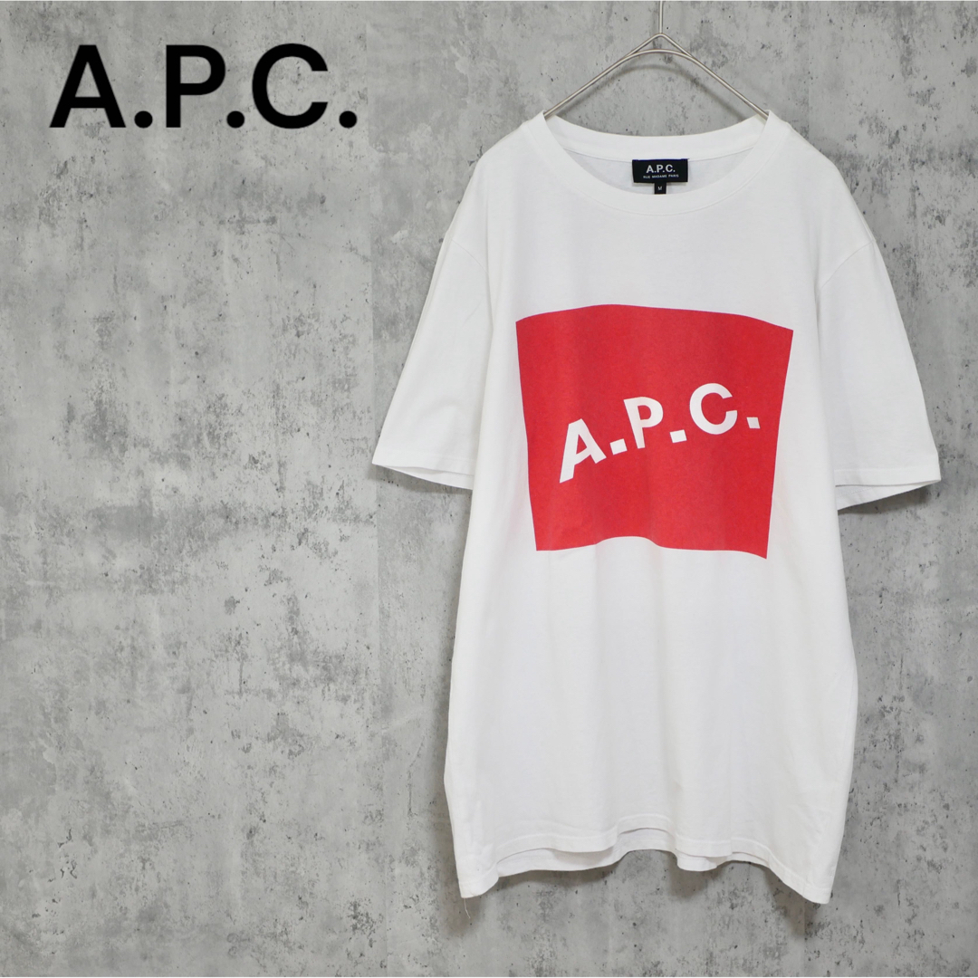 A.P.C. Box Logo Tee