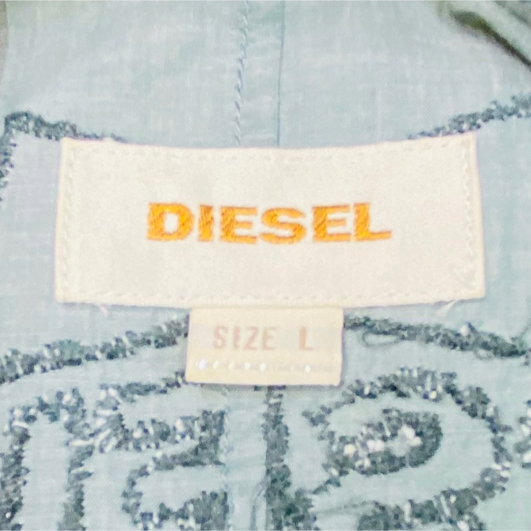 DIESEL(ディーゼル)のディーゼル 長袖ドレスシャツ Lサイズ メンズのトップス(シャツ)の商品写真