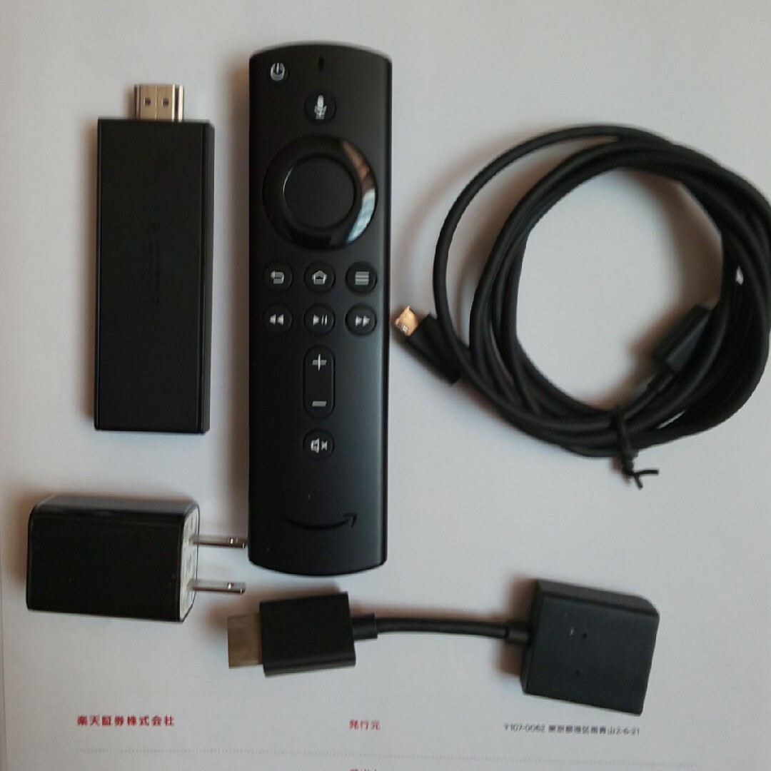 Amazon(アマゾン)のamazon  fire  tv  stick スマホ/家電/カメラのテレビ/映像機器(その他)の商品写真