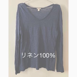 エスプリ(Esprit)のヨーロッパデザイン　リネン100% 麻　トップス(シャツ/ブラウス(長袖/七分))