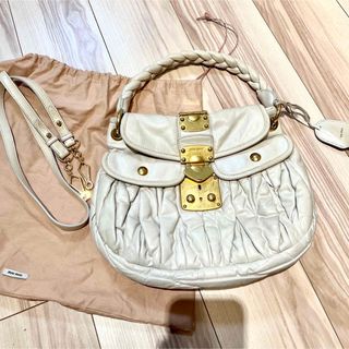 ミュウミュウ(miumiu)のミュウミュウ マテラッセ 2way ショルダーバッグ(ショルダーバッグ)