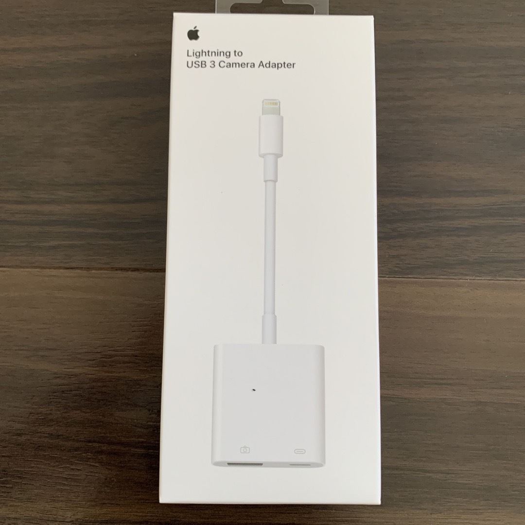 Apple Lightning - USB 3カメラアダプタ