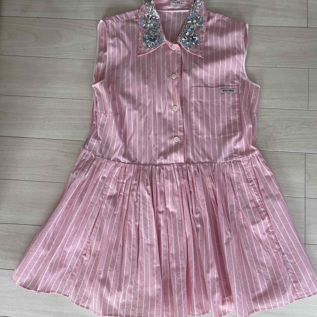 miumiu - MIUMIU☆ストライプチュニック