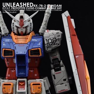PG UNLEASHED 1/60 RX-78-2 ガンダム用水転写式デカール3の