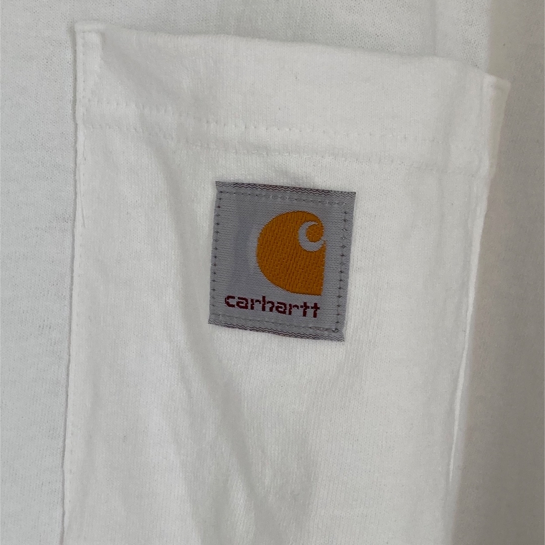 carhartt(カーハート)のcarhartt  ポケット付きTシャツ　Lサイズ メンズのトップス(Tシャツ/カットソー(半袖/袖なし))の商品写真