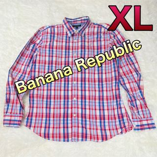 バナナリパブリック(Banana Republic)のバナナリパブリック 長袖シャツ XLサイズ(シャツ)