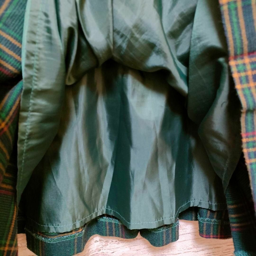 BROWNY(ブラウニー)のブラウニー F スカート プリーツ チェック柄 ミニ ウエストゴム 春秋冬 レディースのスカート(ひざ丈スカート)の商品写真