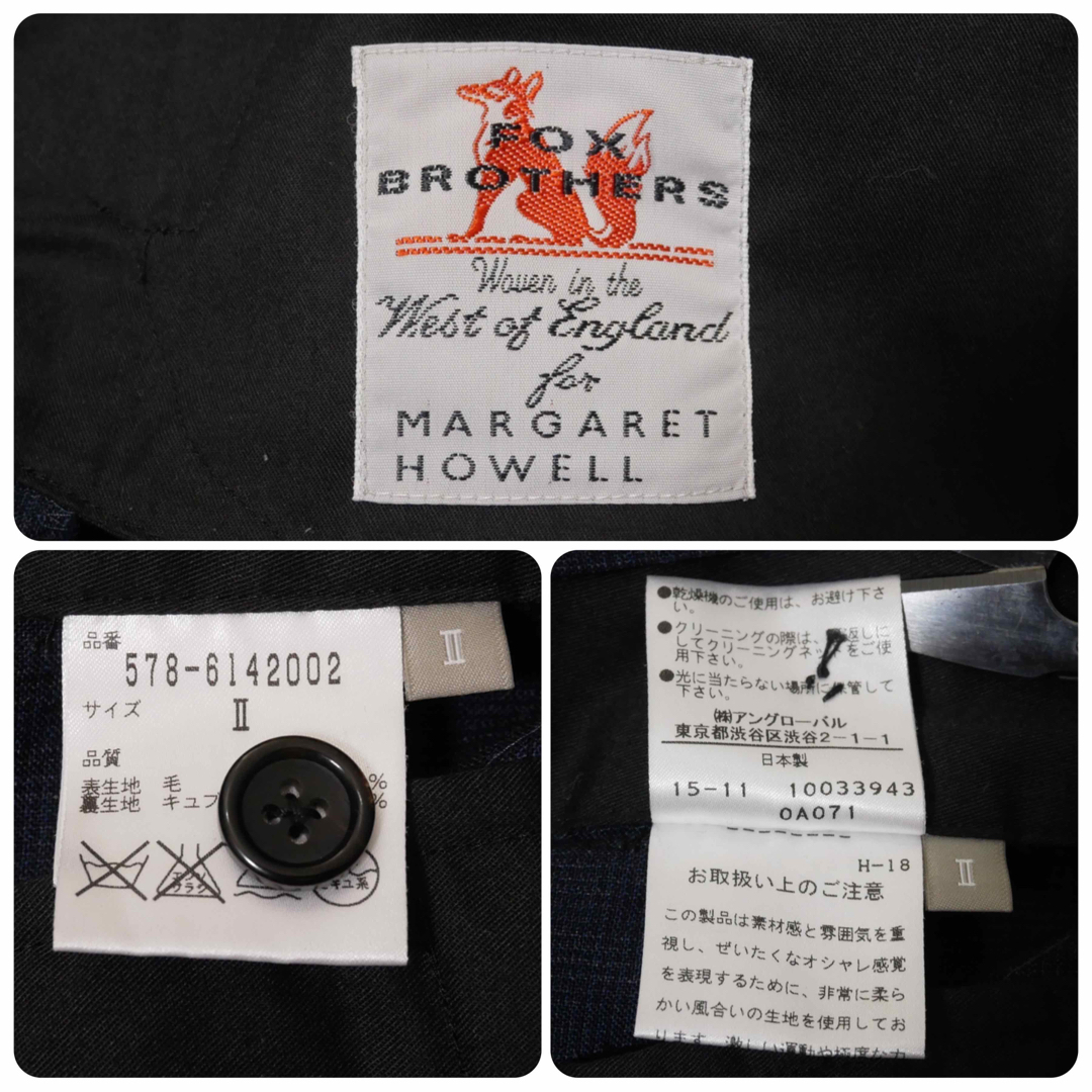 MARGARET HOWELL - MARGARET HOWELL×Fox Brothers ワイドスラックスの