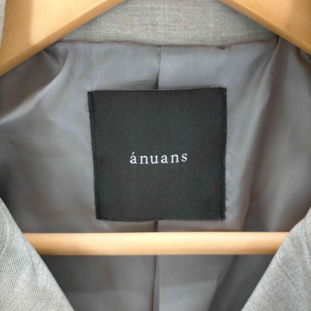 anuans(アニュアンス) 23AW ウールブレンドフレアトレンチコート