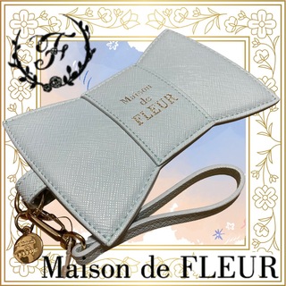 メゾンドフルール(Maison de FLEUR)のmaison de fleur/リボン型定期入れ/ロリィタ/小物入れ/パスケース(パスケース/IDカードホルダー)