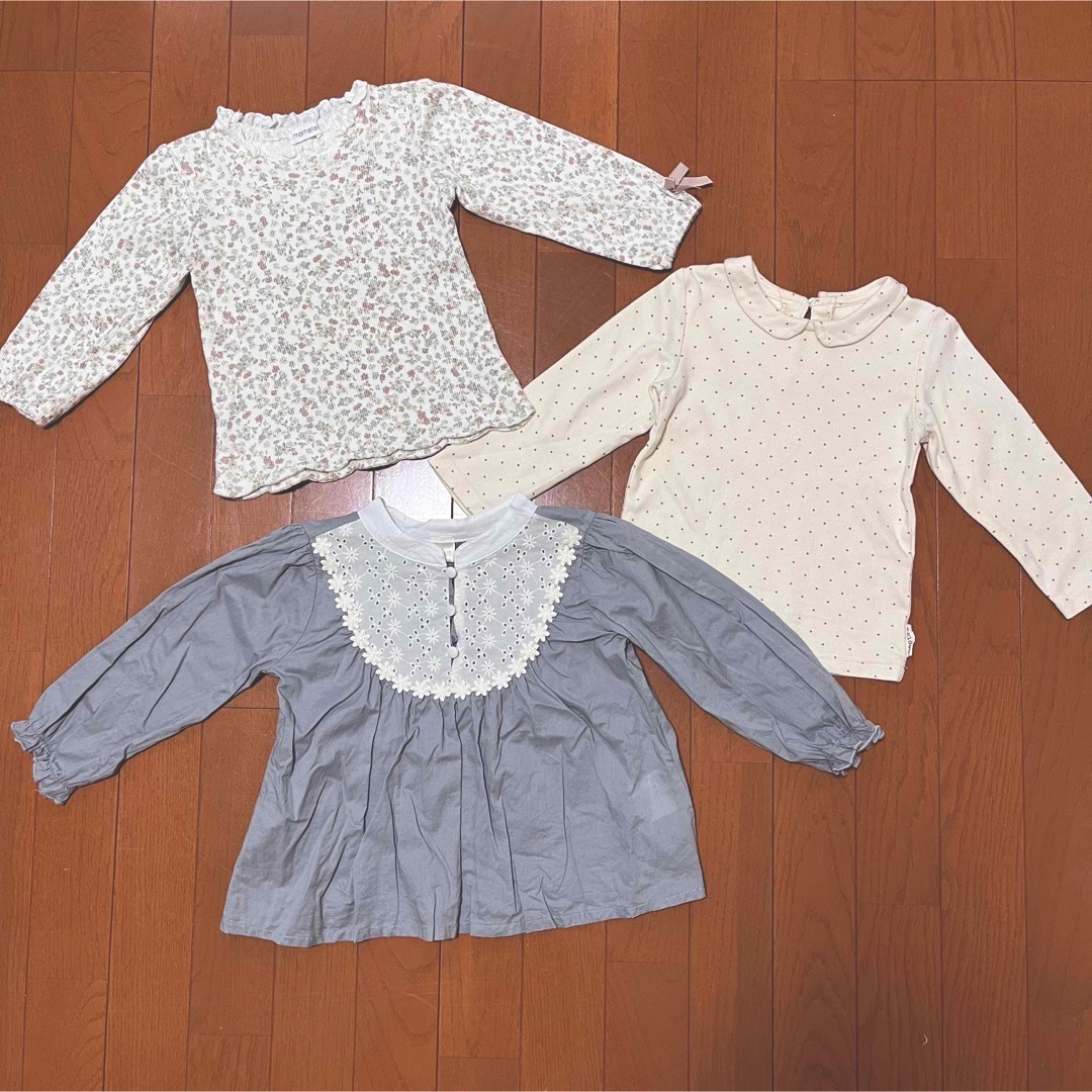 バースデイ(バースデイ)の子ども服まとめ売り⭐︎サイズ90 95 100⭐︎トップス6点 バースデイ他 キッズ/ベビー/マタニティのキッズ服女の子用(90cm~)(ブラウス)の商品写真