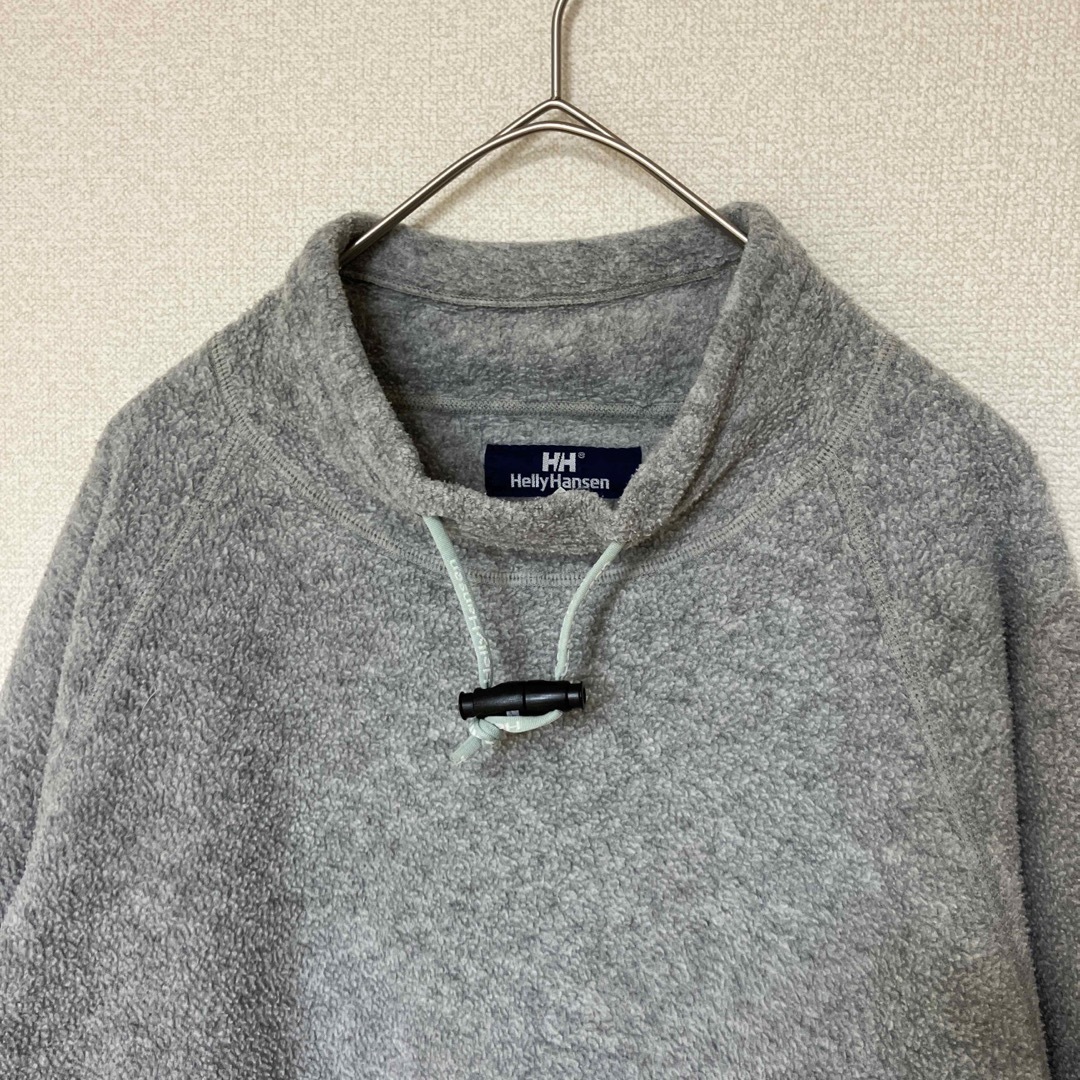 HELLY HANSEN(ヘリーハンセン)のHELLY HANSEN ヘリーハンセン　フリース　プルオーバー　グレー　L メンズのトップス(その他)の商品写真