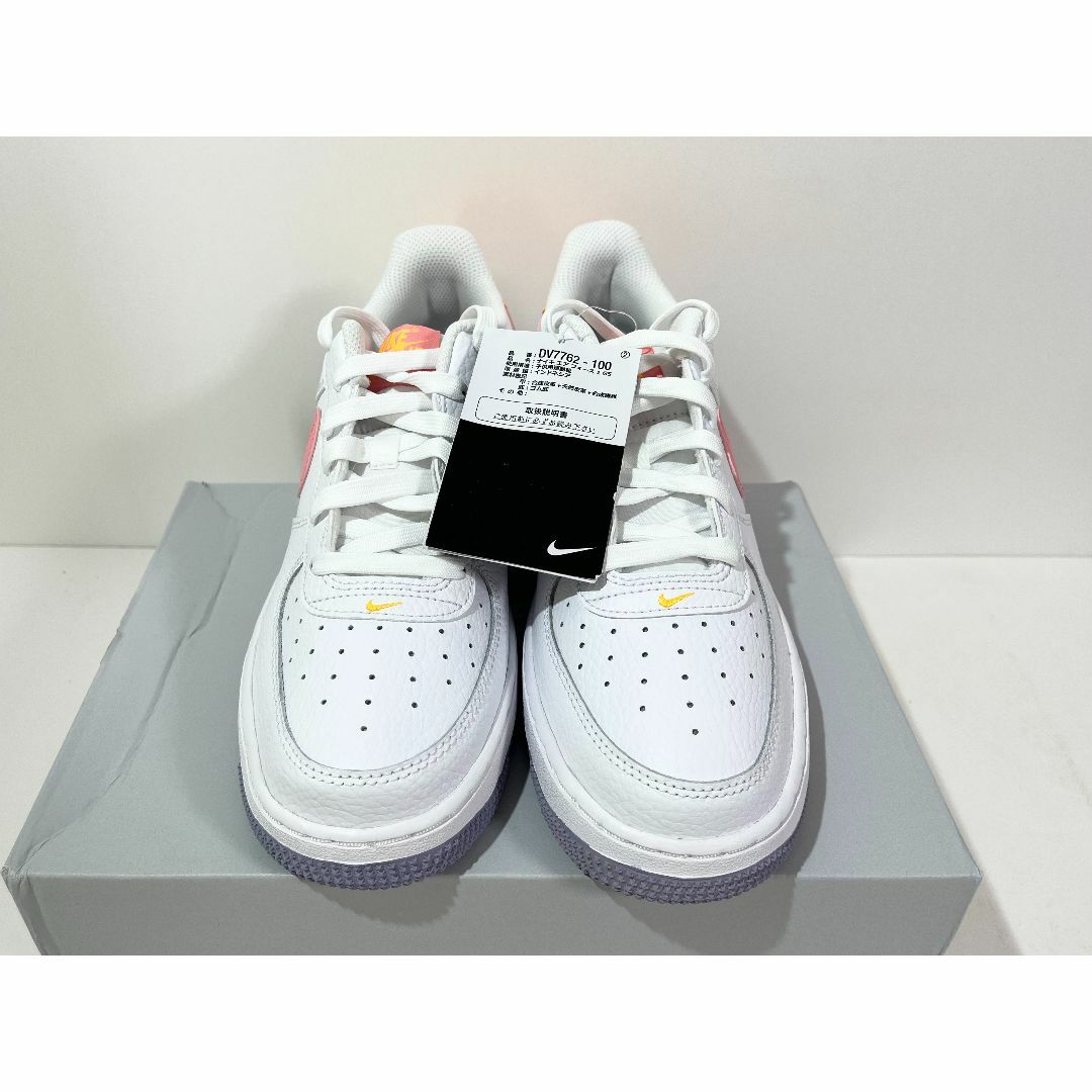 NIKE AIR FORCE 1 LOW GS WHITE 24.0cm
