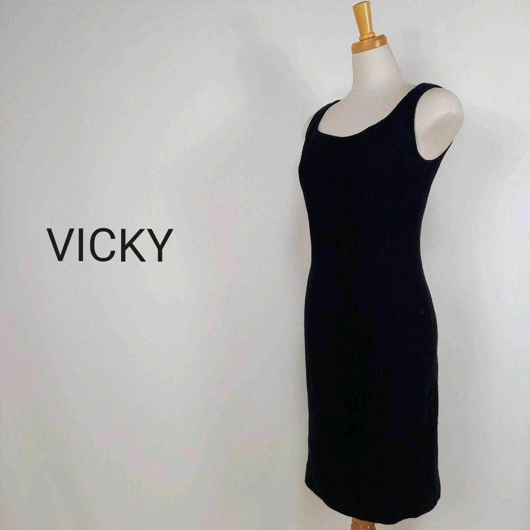 レディースVICKY 膝丈ドレス