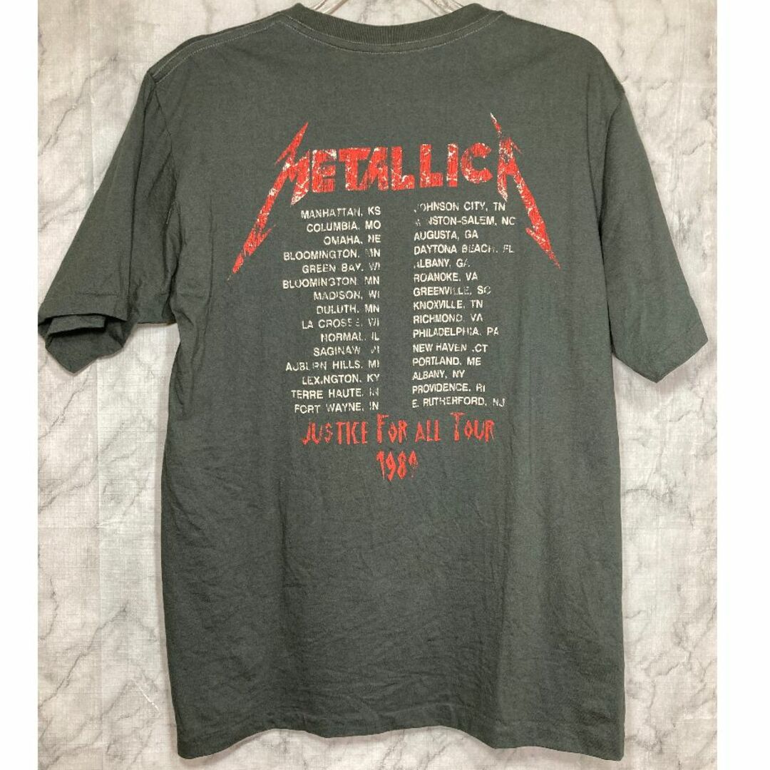 MUSIC TEE(ミュージックティー)のMETALLICA Tシャツ XL 即購入OK メンズのトップス(Tシャツ/カットソー(半袖/袖なし))の商品写真