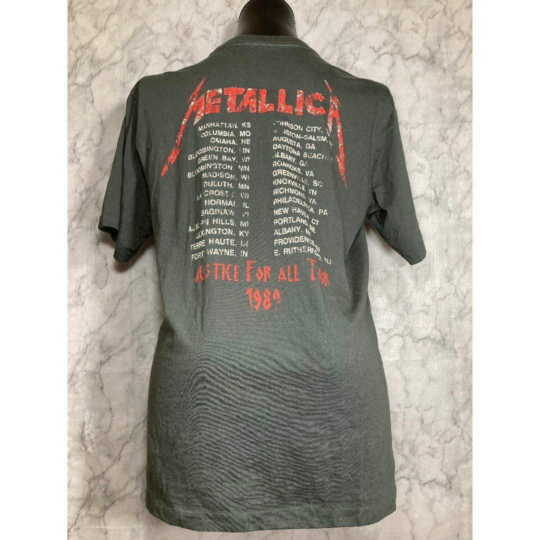 MUSIC TEE(ミュージックティー)のMETALLICA Tシャツ XL 即購入OK メンズのトップス(Tシャツ/カットソー(半袖/袖なし))の商品写真