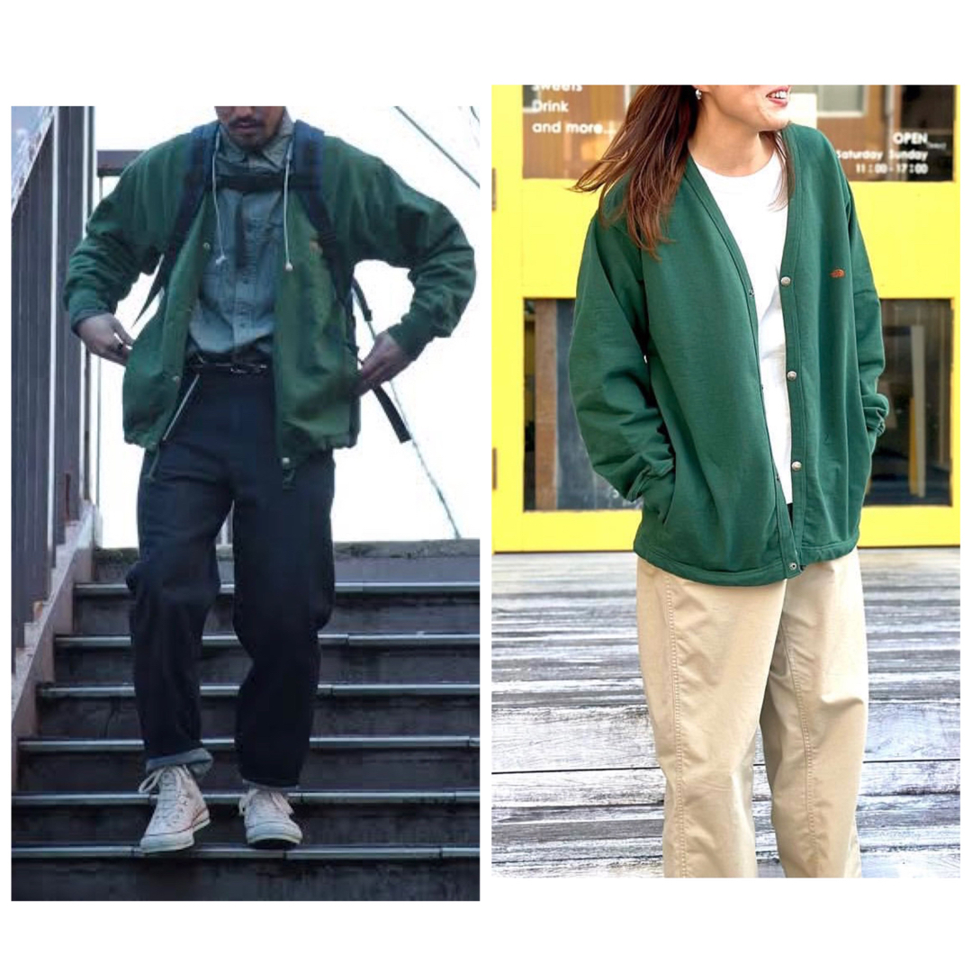 THE NORTH FACE(ザノースフェイス)のTNF Purple Label Sweat Cardigan-Green/M メンズのトップス(カーディガン)の商品写真