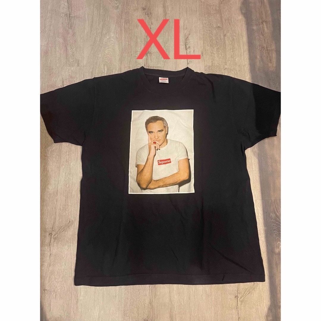 supreme モリッシーtee 紺　XL フォトtee