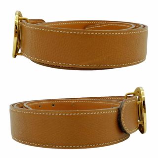 Hermes - ⭐️良品⭐️ エルメス リフト H レザー ベルト 85 ブラウン