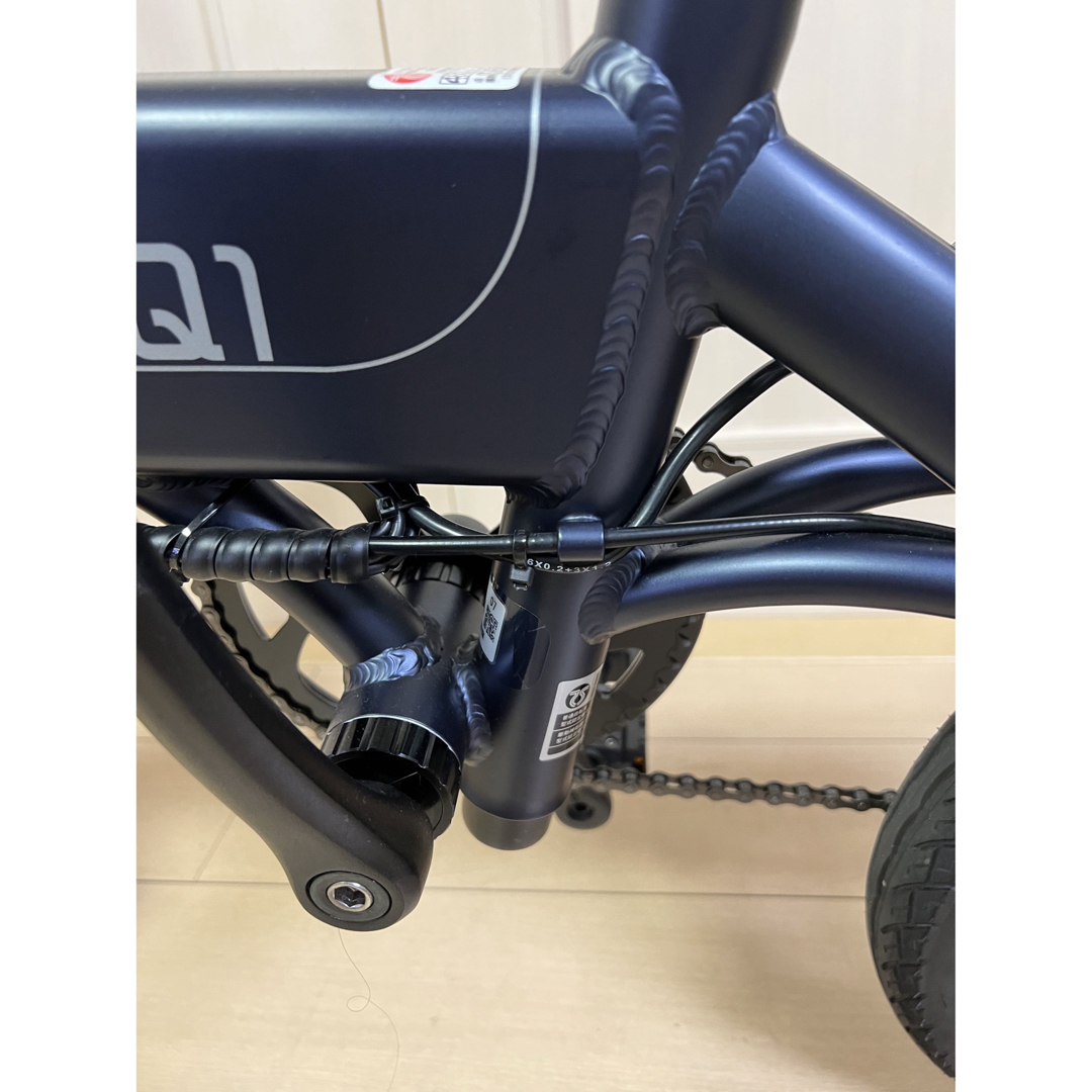 美品】折りたたみ電動アシスト自転車 Hold On Q1 ナイトブルー-dypamak.org
