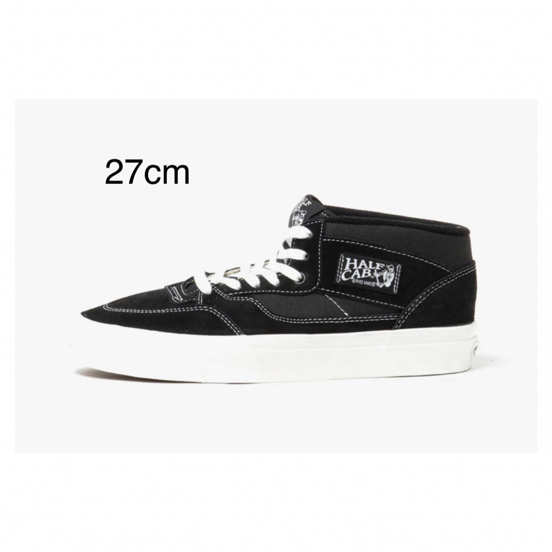 VANS half cab 33 dx black 27 ブラック アナハイム