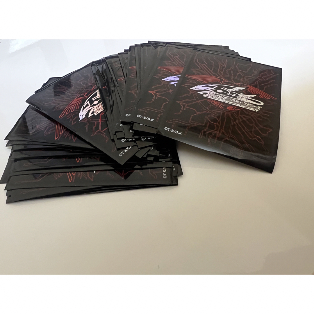 KONAMI(コナミ)の遊戯王 5D'S スリーブ 40枚 エンタメ/ホビーのトレーディングカード(シングルカード)の商品写真