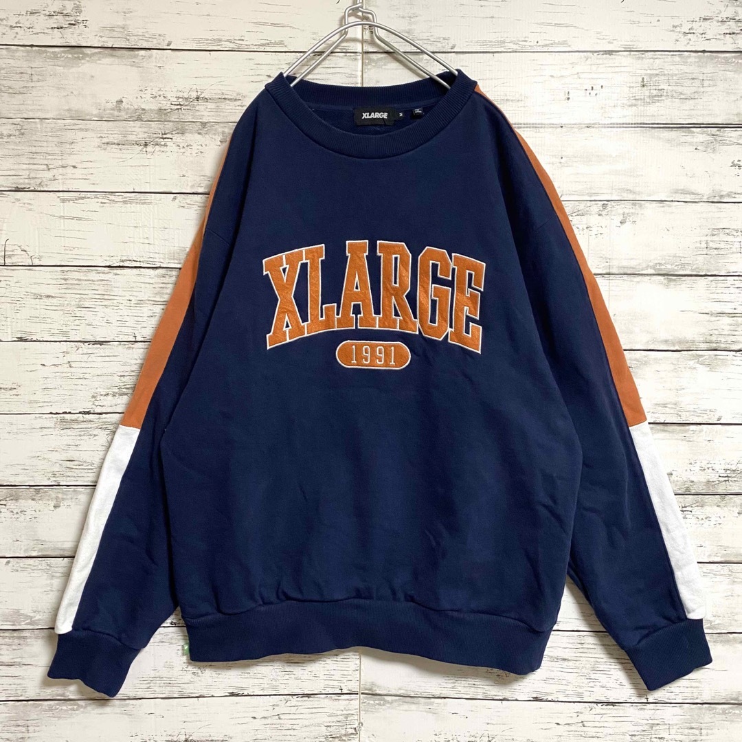 XLARGE 刺繍ロゴ 即完売モデル 入手困難スウェット - スウェット