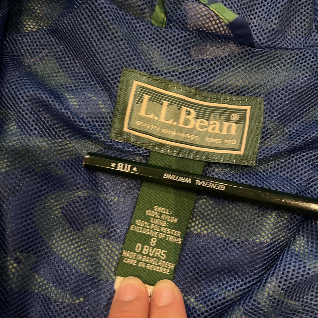 L.L.Bean(エルエルビーン)のL.L.Bean キッズ ウインドブレーカー サイズ8（124-132㎝） キッズ/ベビー/マタニティのキッズ服男の子用(90cm~)(ジャケット/上着)の商品写真