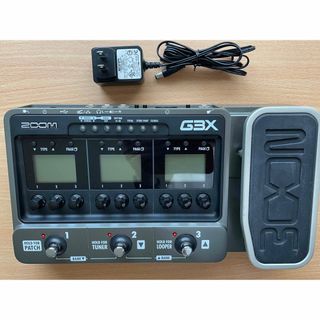 ギター マルチエフェクター 名器 ZOOM  G3X 完動品　ACアダプター付き