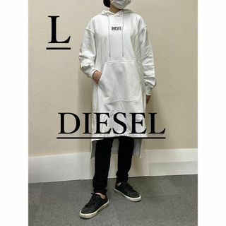 ディーゼル(DIESEL)のディーゼル　スウェット ワンピース 1021　Lサイズ　新品　A04858(ひざ丈ワンピース)