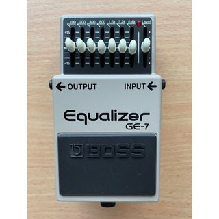 ボス(BOSS)のBOSS GE7（ギター用エフェクター、グラフィックイコライザー）(エフェクター)