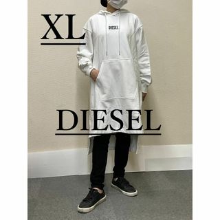 ディーゼル(DIESEL)のディーゼル　スウェット ワンピース 1021　XLサイズ　新品　A04858(ひざ丈ワンピース)