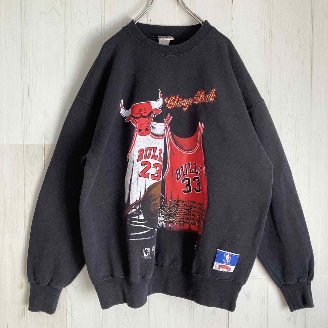 90s USA製 NUTMEG ナツメグ Chicago Bulls スウェット