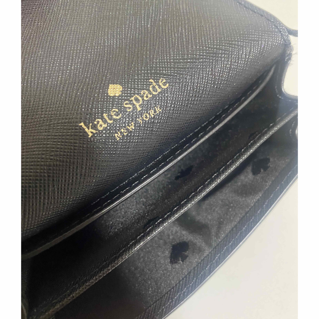 kate spade new york(ケイトスペードニューヨーク)の【美品】kate spade 名刺入れ　カードケース レディースのファッション小物(名刺入れ/定期入れ)の商品写真