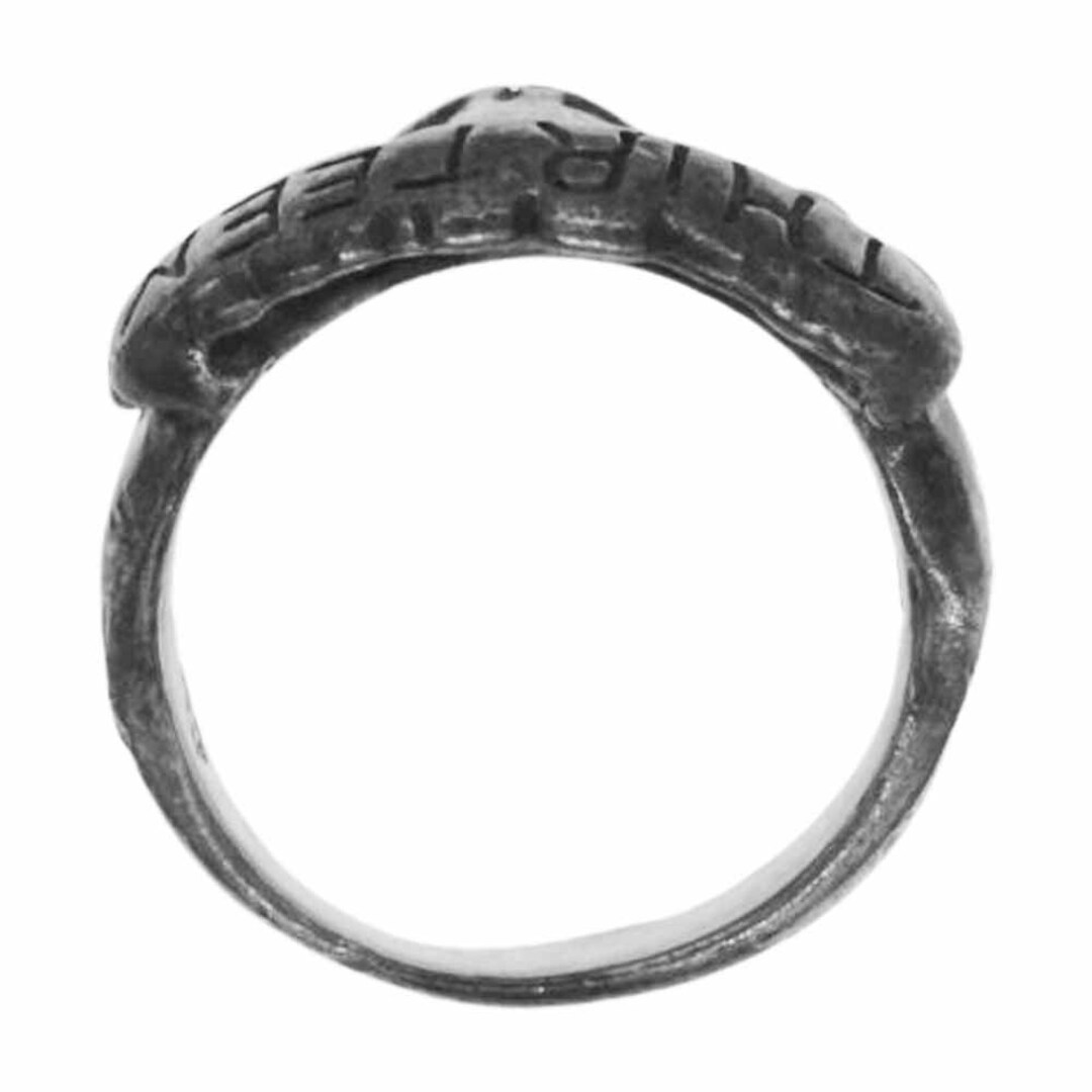 サーティーンデザインズ THIRTEEN DESIGNS リング ロゴ刻印 スカル