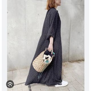Spick & Span - Spick&Span ダブルフェイス フーディワンピースの通販