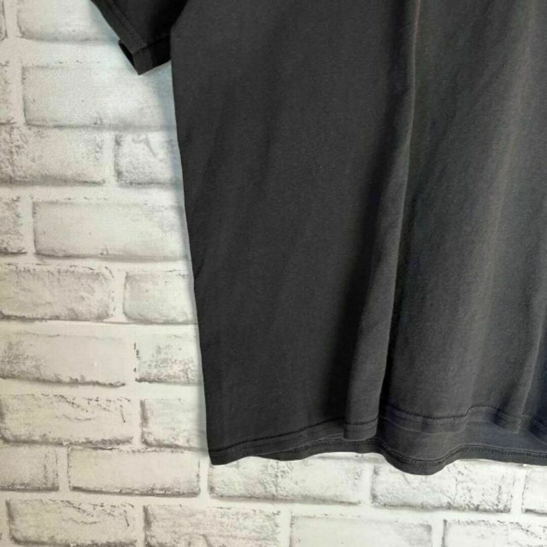 Champion(チャンピオン)の【人気定番】チャンピオン⭐︎刺繍ロゴTシャツ 半袖　ブラック　薄手　M106 メンズのトップス(Tシャツ/カットソー(半袖/袖なし))の商品写真