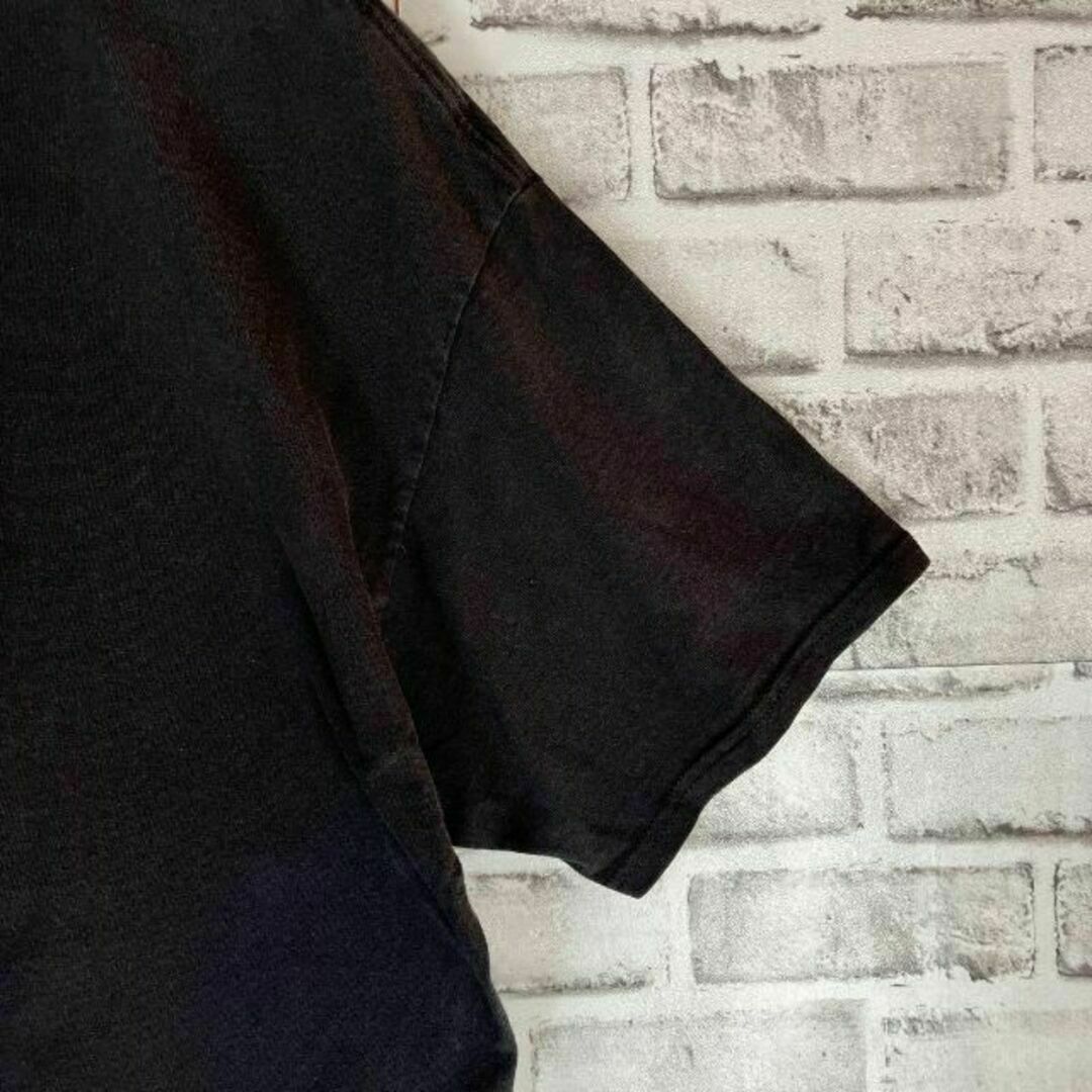 Champion(チャンピオン)の【人気定番】チャンピオン⭐︎刺繍ロゴTシャツ 半袖　ブラック　薄手　M106 メンズのトップス(Tシャツ/カットソー(半袖/袖なし))の商品写真