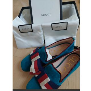 グッチ(Gucci)のGUCCI　ベロア　パンプス(ハイヒール/パンプス)