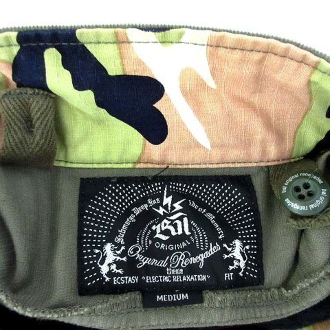 BAL(バル)のバル bal 刺繍 コーデュロイ ジャケット ブルゾン ライナー付き カーキ M メンズのジャケット/アウター(ブルゾン)の商品写真