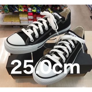 コンバース(CONVERSE)のCONVERSEコンバース キャンバス オールスターOX 25.0cm 人気定番(スニーカー)